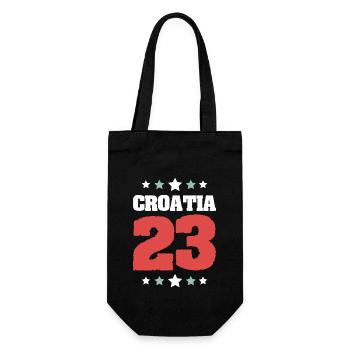 Croatia 23 Shirt 2023 - Gift Bag for Bottles - black - Front