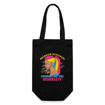 Pansexual Gay Pansexuality Asexual Asexuality - Geschenkbeutel für Flaschen - Schwarz - Vorne
