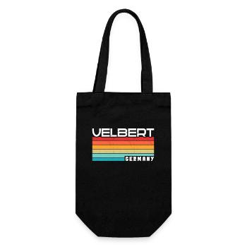 Velbert Velberterin Velberter Stadt Velbert - Gift Bag for Bottles - black - Front
