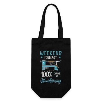 Tour à bois tournante - Sac à bouteille - noir - Devant