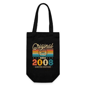 Vintage 2008 Cadeau d’anniversaire - Sac à bouteille - noir - Devant