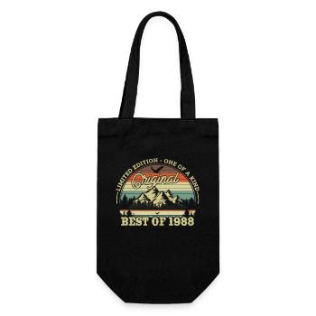 Vintage 1988 Cadeau d’anniversaire - Sac à bouteille - noir - Devant