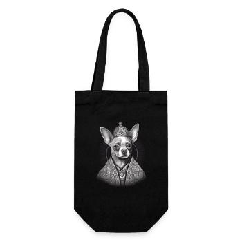 Chihuahua - Chien Pape Église Prêtre Catholique - Sac à bouteille - noir - Devant