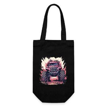 Monster truck - Sac à bouteille - noir - Devant