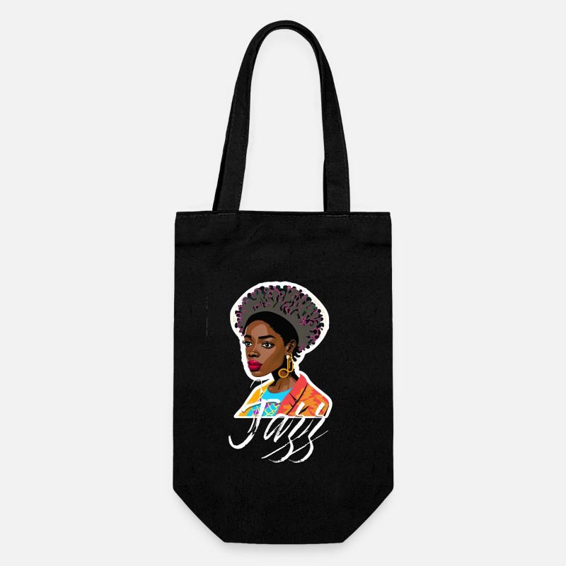 Jazz - Gift Bag for Bottles - black