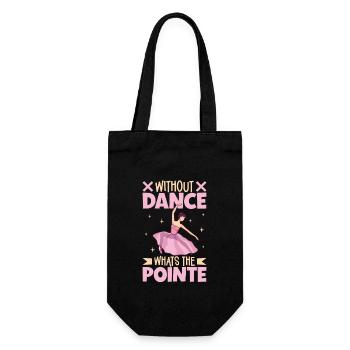 Ballet Ballerina Dance Dancer Dancing Ballet Gift - Geschenkbeutel für Flaschen - Schwarz - Vorne