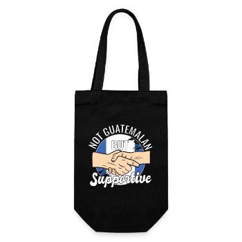 Pas guatémaltèque mais un voyageur de campagne solidaire - Sac à bouteille - noir - Devant