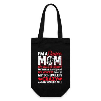 Dancer I'm A Dance Mom - Gift Bag for Bottles - black - Front