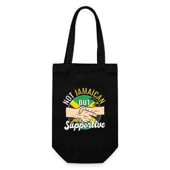 Pas jamaïcain mais voyageur de campagne solidaire - Sac à bouteille - noir - Devant