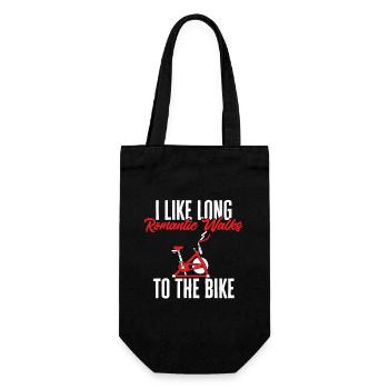 Indoor Cycling Bike Workout - Gift Bag for Bottles - black - Front