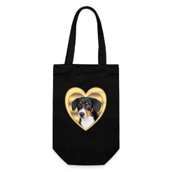 Entlebucher Mountain Dog - Dog Lovers Dogs Heart - Sac à bouteille - noir - Devant
