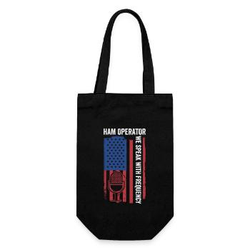 Amateur Ham Operator Usa Design Für - Sac à bouteille - noir - Devant