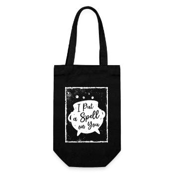 I put a Spell on you - Witchcraft - Geschenkbeutel für Flaschen - Schwarz - Vorne