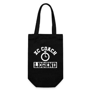 Xc-lauftrainer-design Für Einen - Gift Bag for Bottles - black - Front
