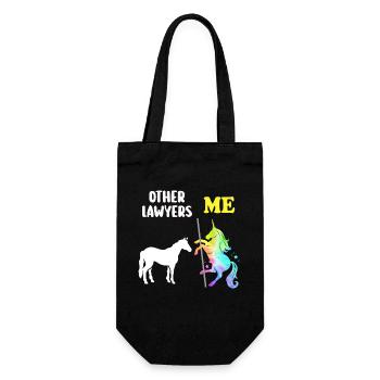 Autres avocats Me Licorne Cheval - Sac à bouteille - noir - Devant