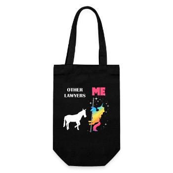Autres avocats Me Licorne Cheval - Sac à bouteille - noir - Devant