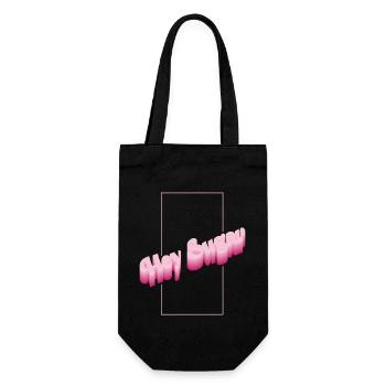 Hey Sugar - Gift Bag for Bottles - black - Front