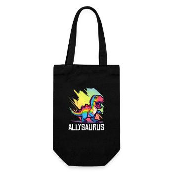 Dinosaure LGBT Transgenre Communauté lesbienne gay - Sac à bouteille - noir - Devant