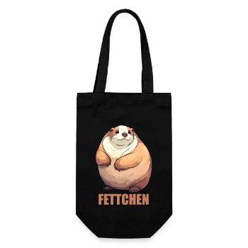 Fat ferret - Gift Bag for Bottles - black - Front