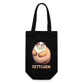 Fat ferret - Gift Bag for Bottles - black - Front