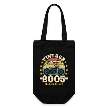 Vintage Novembre 2005, 18 ans, Unique - Sac à bouteille - noir - Devant