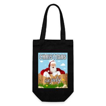Noël en juillet - Sac à bouteille - noir - Devant