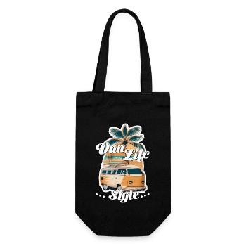 Van life style - camping car - Sac à bouteille - noir - Devant