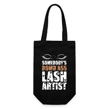 Quelqu’un Bomb Ass Lash Artiste - Sac à bouteille - noir - Devant
