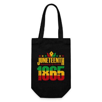 Juneteenth 1865 Se souvenir de mes ancêtres - Sac à bouteille - noir - Devant