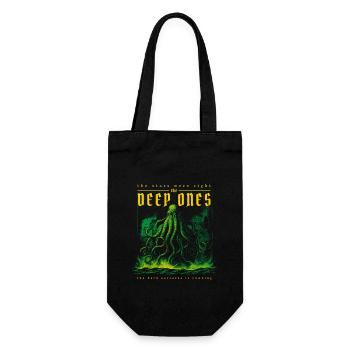 Monstre aux tentacules - Sac à bouteille - noir - Devant