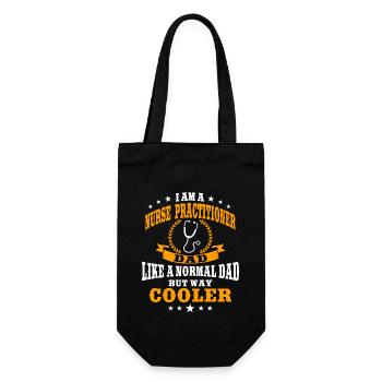 Nurse Dad - Gift Bag for Bottles - black - Front