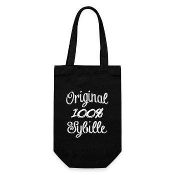 Original 100% Sybille - Sac à bouteille - noir - Devant
