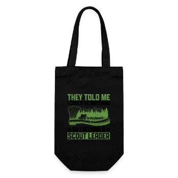 Cub Master Design Für Einen Pfadfinderführer - Gift Bag for Bottles - black - Front