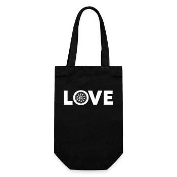 Amour - Jeu de fléchettes - - Sac à bouteille - noir - Devant