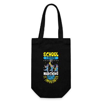 Marching Band Clarinetist School Rehearsal Music - Gift Bag for Bottles - black - Front