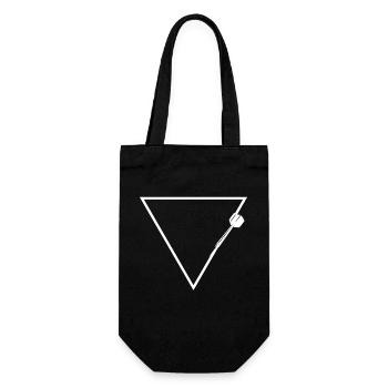 Triangle de ligne - fléchette - - Sac à bouteille - noir - Devant