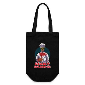 Funny Zombie Cook Cooking Horror Cook Undead - Gift Bag for Bottles - black - Front