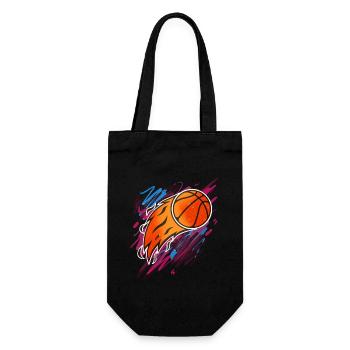 Joueur de basket-ball - Sac à bouteille - noir - Devant