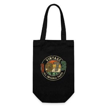 1973 Anniversaire Vintage Toutes les pièces d’origine - Sac à bouteille - noir - Devant