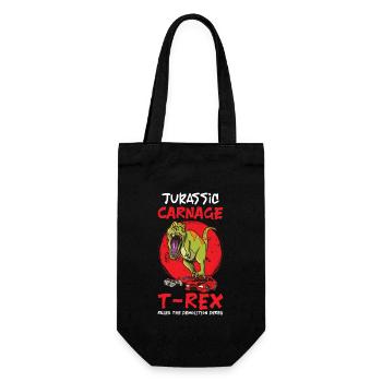 Demo Derby Demolition Derby Demolition Derby - Gift Bag for Bottles - black - Front