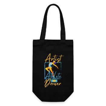 Danseur de ballet | Professeur de ballet | Ballerine - Sac à bouteille - noir - Devant
