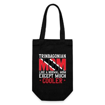 Trinidad and Tobago flag - Gift Bag for Bottles - black - Front