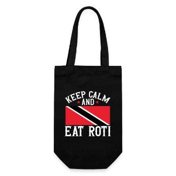 Trinidad and Tobago flag - Gift Bag for Bottles - black - Front