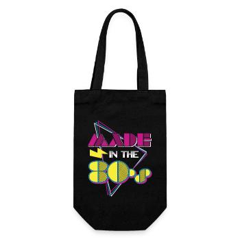 Musique des années 80 - Sac à bouteille - noir - Devant