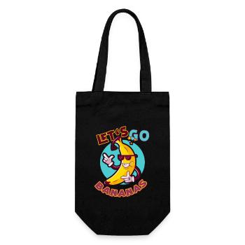 Go Bananas T-Shirt - Sac à bouteille - noir - Devant