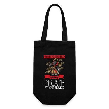 Corbeau Pirate Bateau Pirate Pirate Pirate Capitaine Pirate - Sac à bouteille - noir - Devant