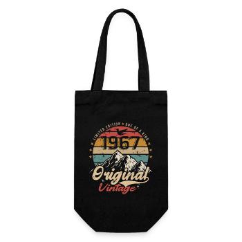 Original Vintage 1967 limited edition 1967 - Gift Bag for Bottles - black - Front