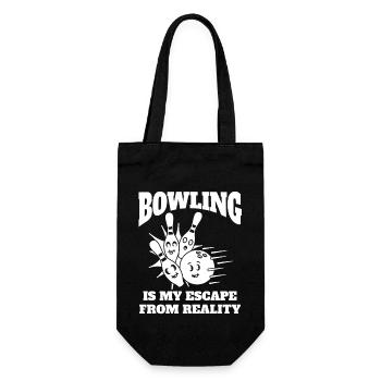 Club de quilles Bowling Bowling Skittles Club - Sac à bouteille - noir - Devant