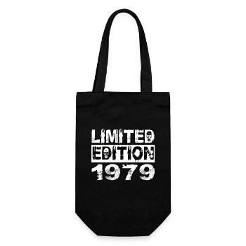 Limited Edition 1979 Geburtstag 1979 Geburtstag - Geschenkbeutel für Flaschen - Schwarz - Vorne