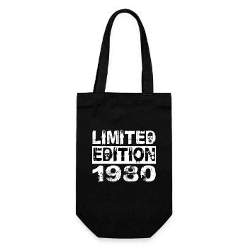Limited Edition 1980 Birthday 1980 Birthday - Gift Bag for Bottles - black - Front
